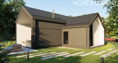 Brown Modern 2 строительство домов по норвежской технологии