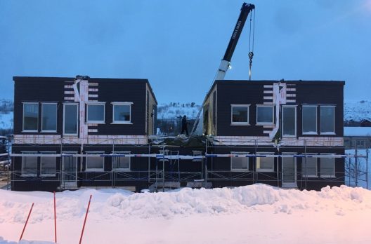 4х квартирный модульный дом, Норвегия